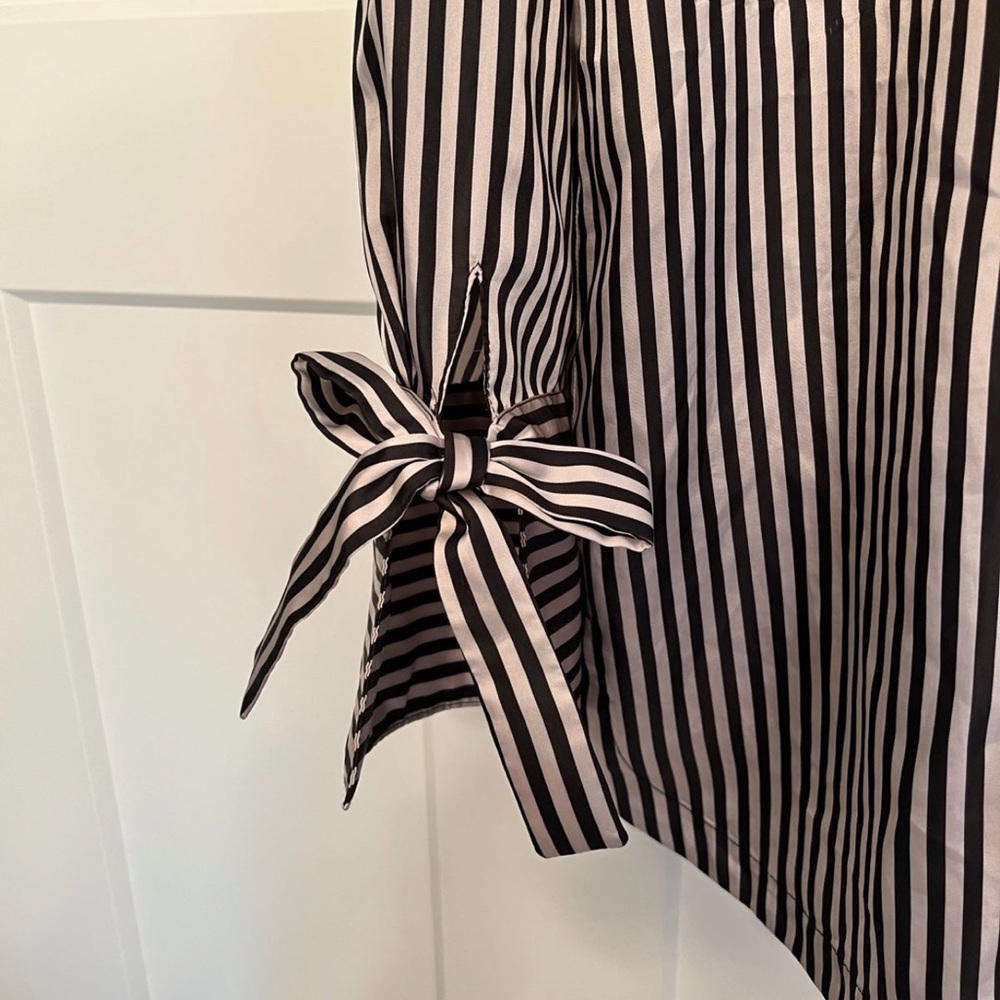 Banana Republic Silky Striped Blouse